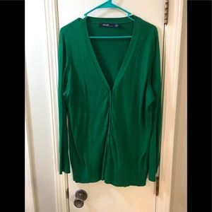 Eloquii Sweaters - Kelly Green V-Neck Cardigan Sweater Eloquii Sweaters - Kelly Green V-Neck Cardigan Sweater